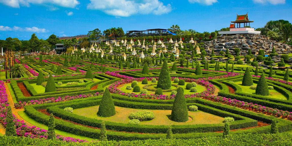 Тропический сад Нонг Нуч. Таиланд
